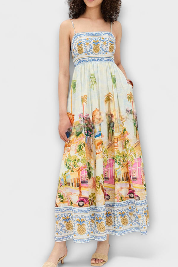 Lumen - Aracati Multicolor Maxikleid