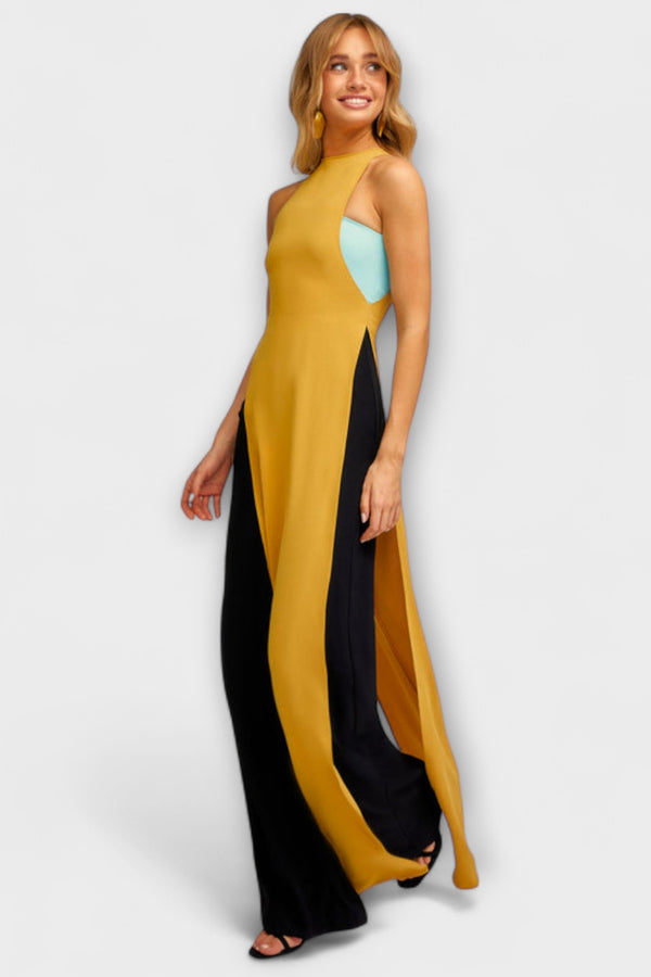 Kimberly - Dunkeltürkiser Jumpsuit