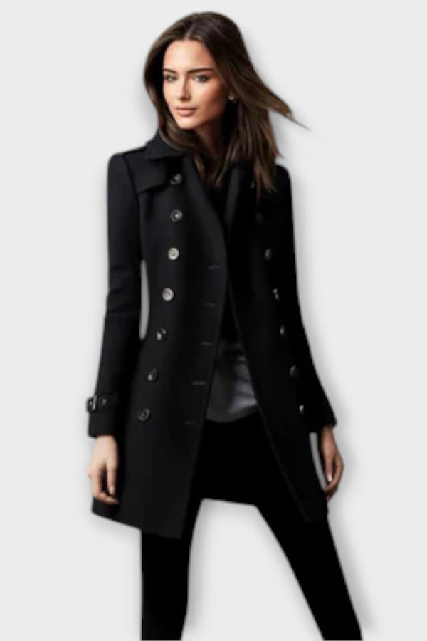 Linda - Doppelreihiger Trenchcoat