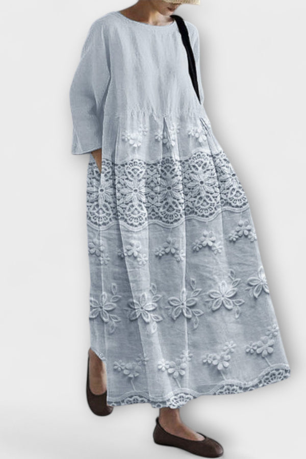 Isabella - Spitzenmuster Kleid