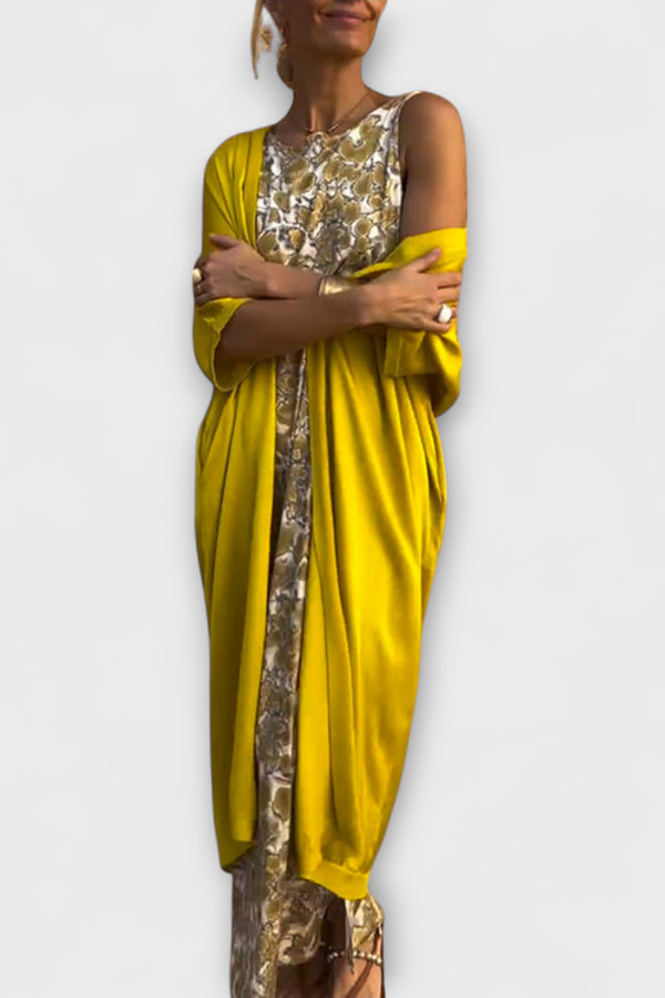 Charlotte - Schickes Kleid mit Passendem Cardigan