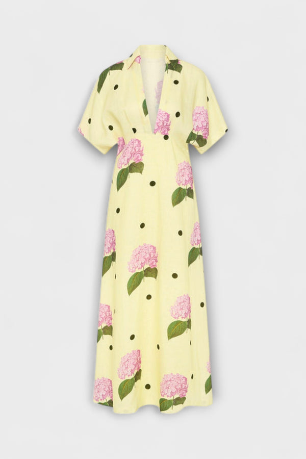 Kayla - Langes Fließendes Kleid