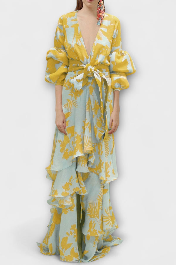 Marie - Chiffon-Festtagskleid