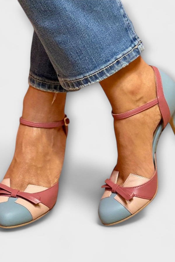 Amelia - Rundzehen-Riemchensandaletten