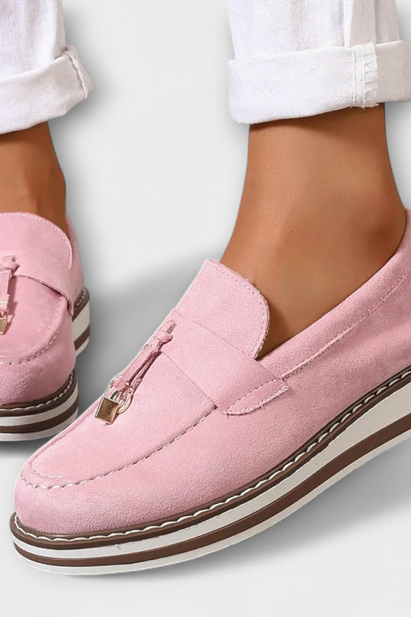 Halo – Lässige Slipper mit runder Spitze