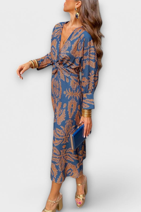 Oriana - Elegantes Kleid mit langen Ärmeln