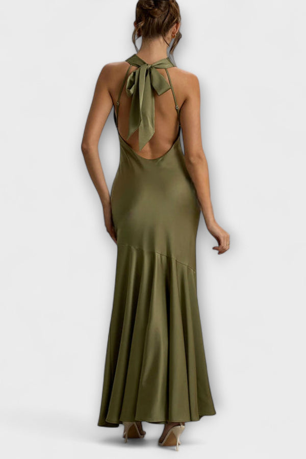 Lennon - Elegantes Maxikleid aus Satin