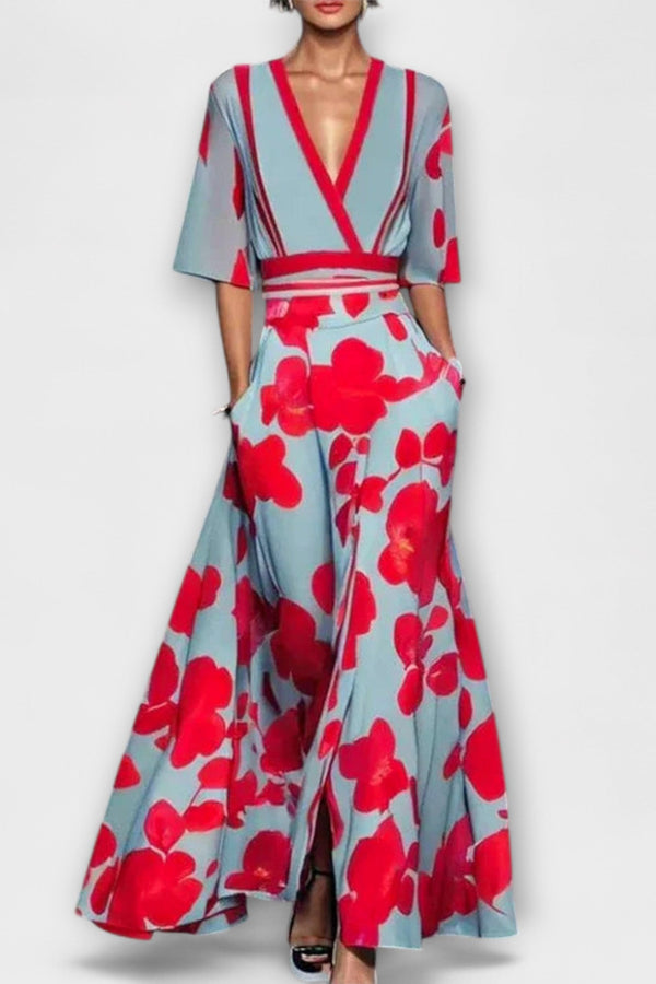 Alma - Elegantes Mouw Design Damenkleid