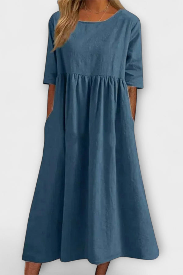 Anja - Bauchbedeckendes Kleid