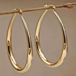 Retro Hoop Ohrringe
