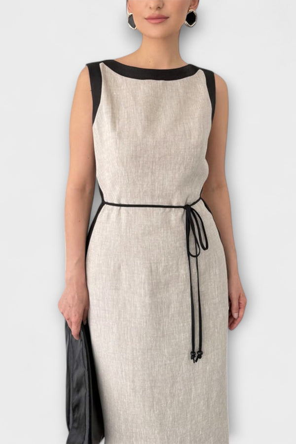 Irene - Schickes ärmelloses Kleid