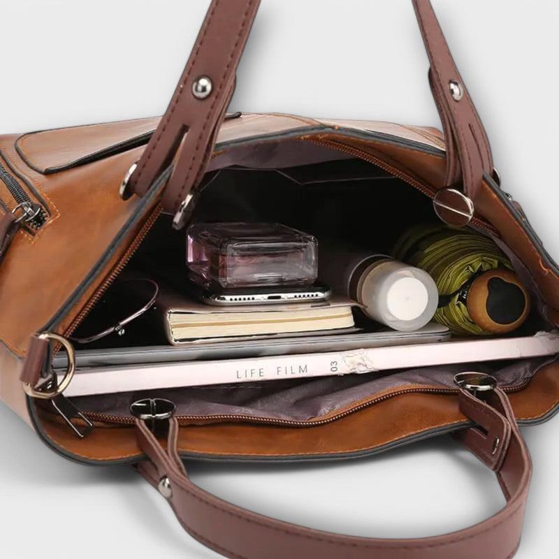 Lora. - Elegante Ledertasche