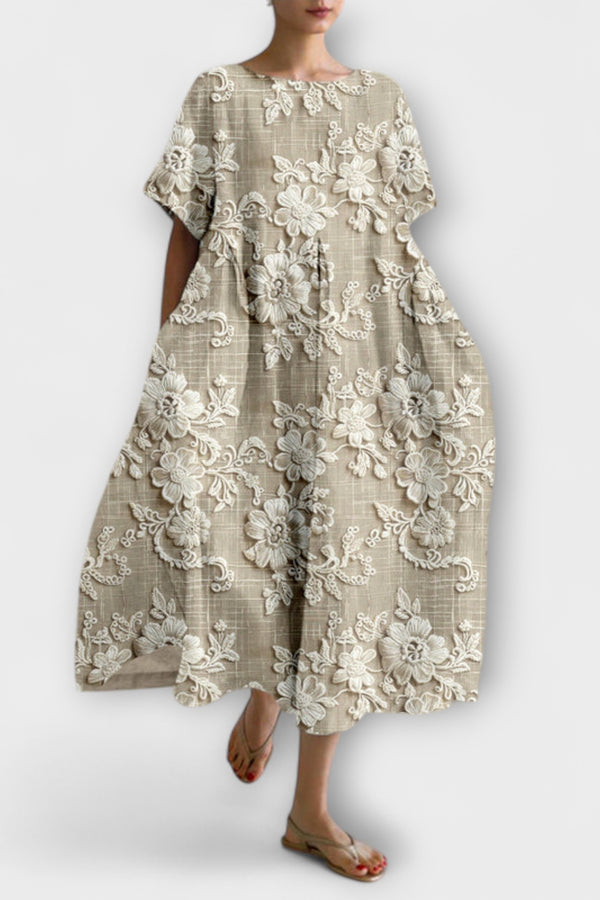Aurora - Kleid mit Blumenmuster