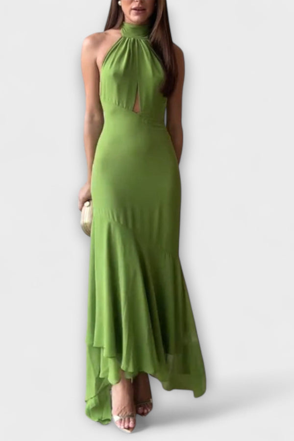 Elodie - Schickes asymmetrisches Maxikleid