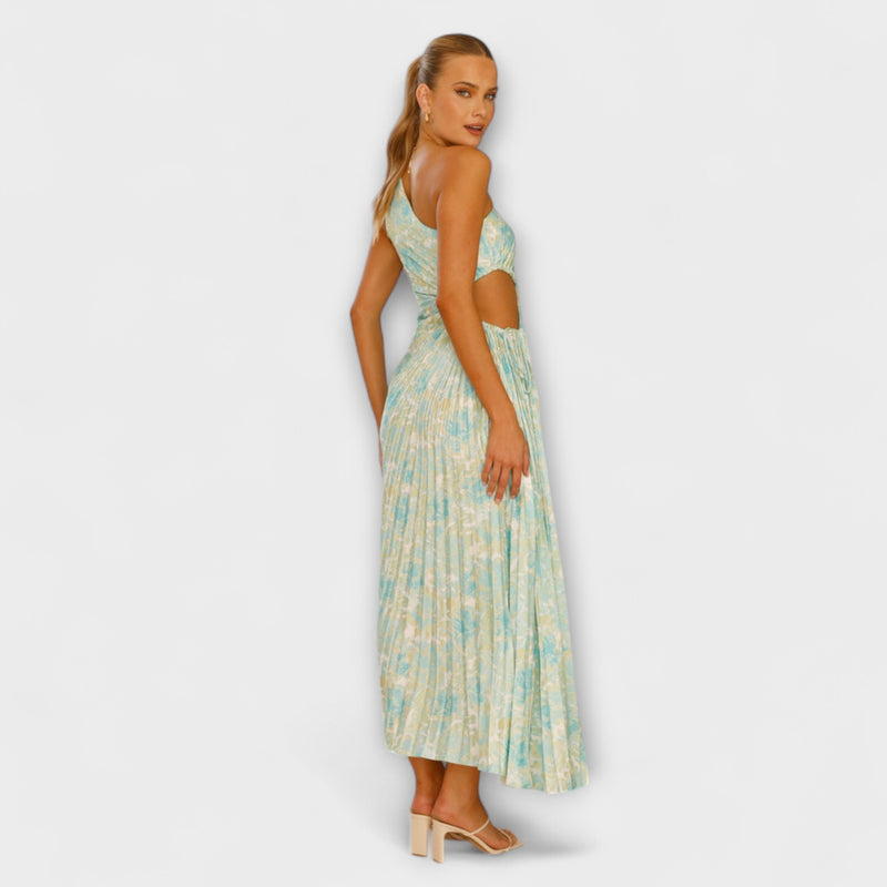 Sienna - Elegantes Cut-Out Maxikleid
