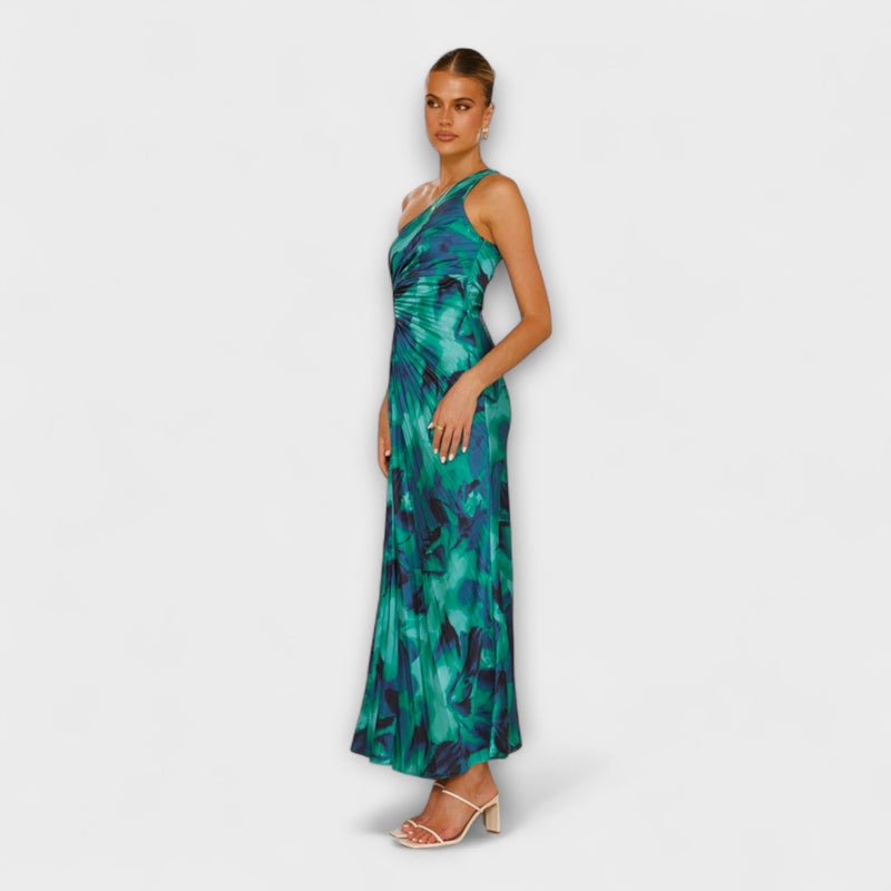 Sienna - Elegantes Cut-Out Maxikleid