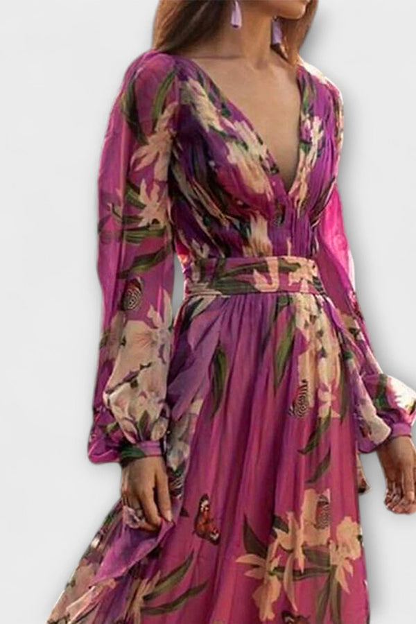 Hochwertiges elegantes Maxikleid