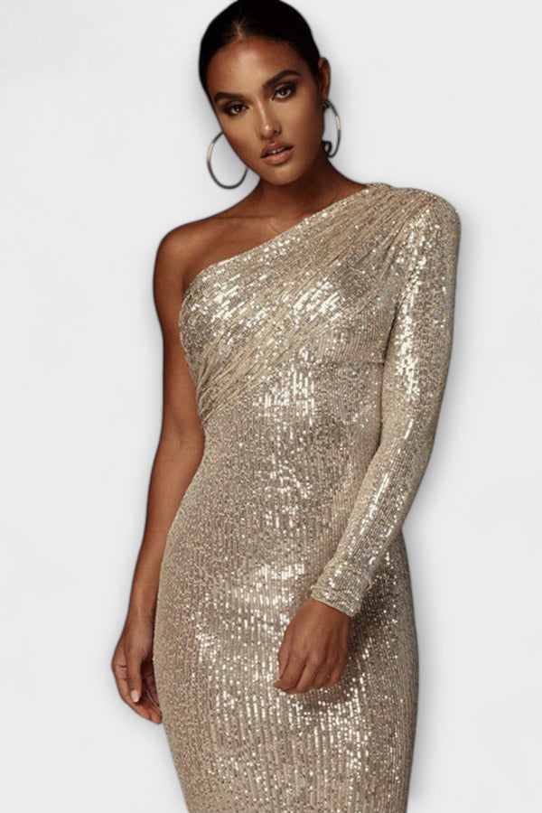 Margely - Abendkleid mit Wickelbrust