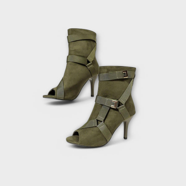 Elegante Absatzsandalen mit Zehenausschnitt