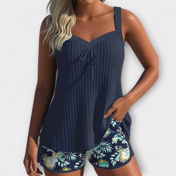 Teresa - Gestreifetes Strand-Outfit
