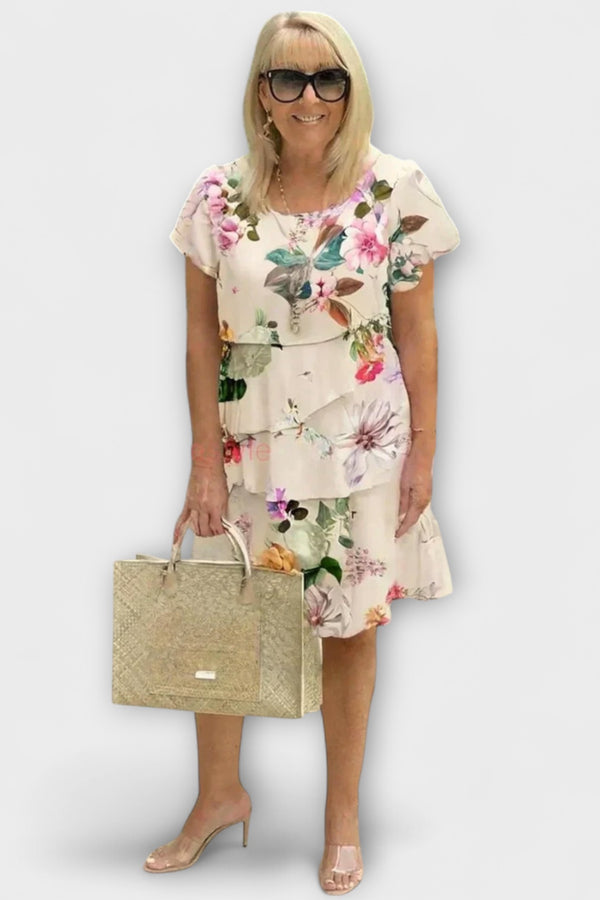 Lillian - Florales Eleganzkleid