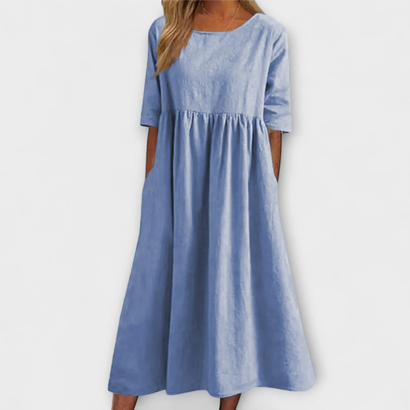 Anja - Bauchbedeckendes Kleid