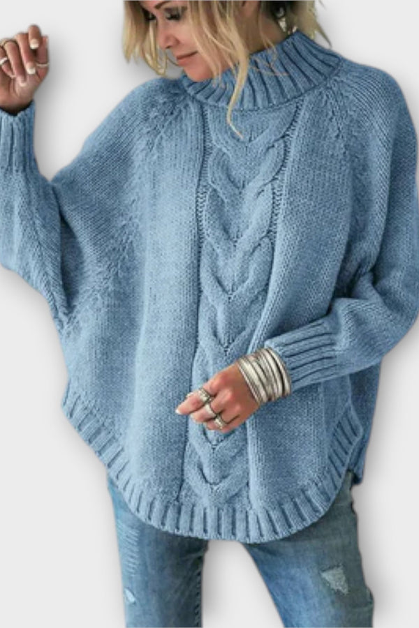Elysian - Strickpullover mit Zopfmuster