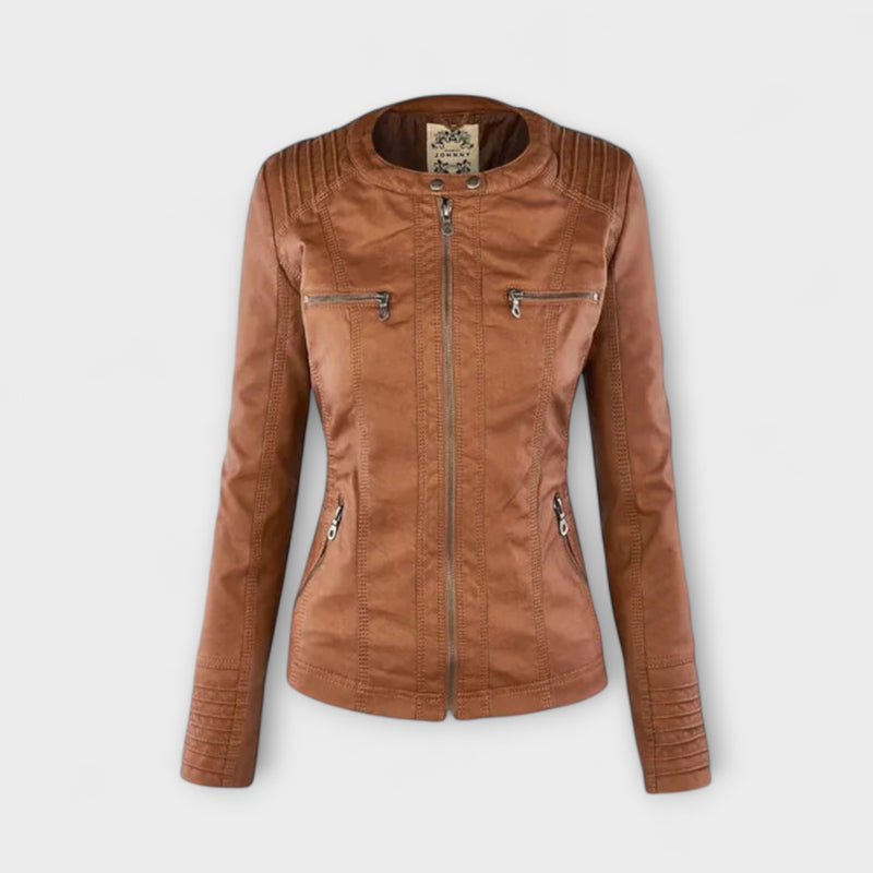 Amélie - Die elegante und einzigartige Lederjacke