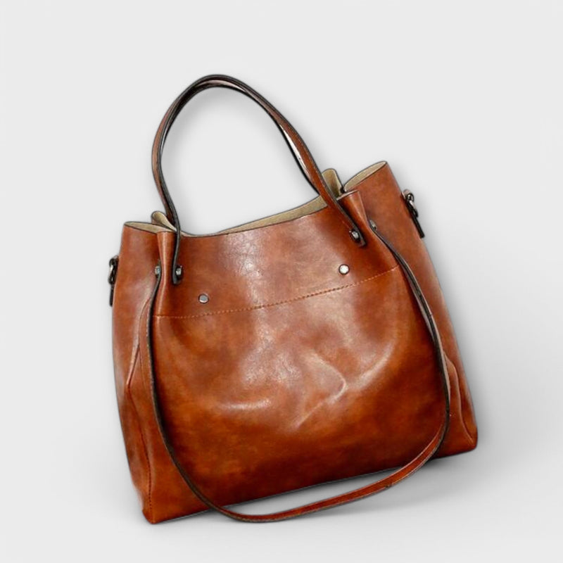 Lora. - 4-teiliges Vintage-Taschen-Set