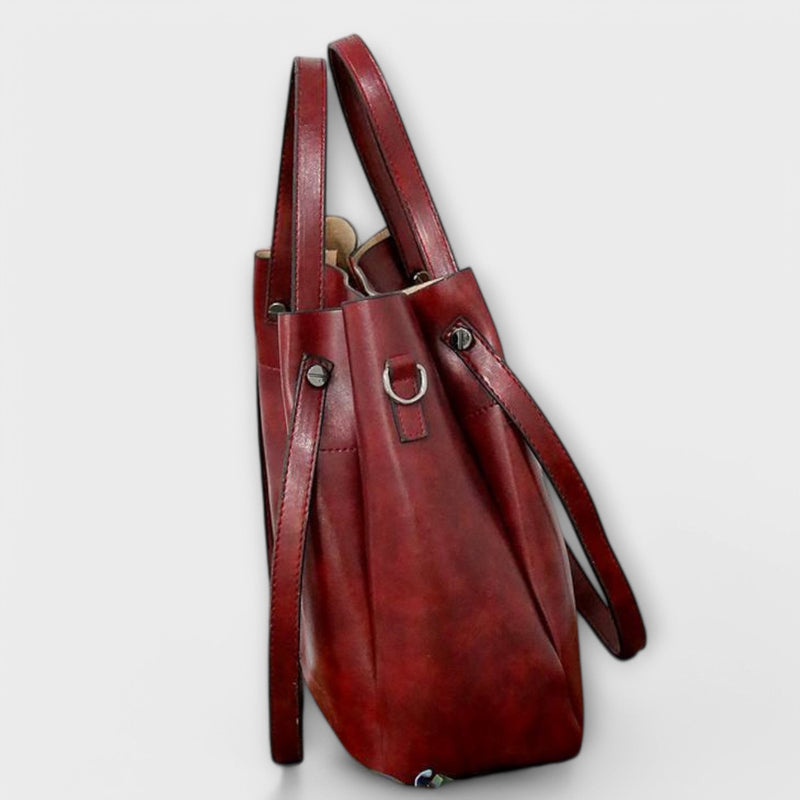 Lora. - 4-teiliges Vintage-Taschen-Set