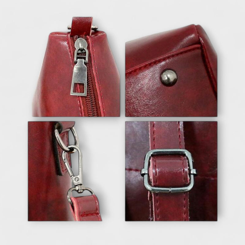 Lora. - 4-teiliges Vintage-Taschen-Set