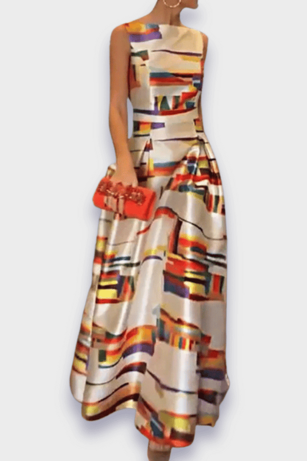 Babette - Langes Kleid aus Premium-Stoff