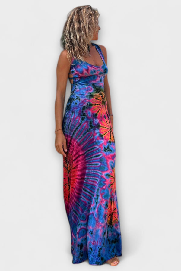 Ronja - La Bamba Tie-Dye Print Maxikleid
