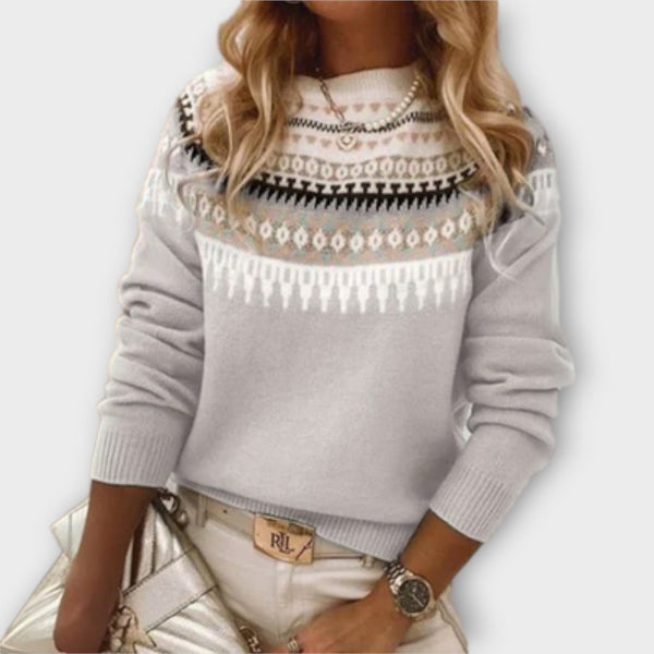 Lena - Kuscheliger & warmer Alltags-Strickpullover