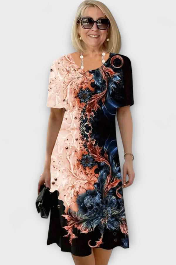 Barbara - Sommerblumenbrise Kleid