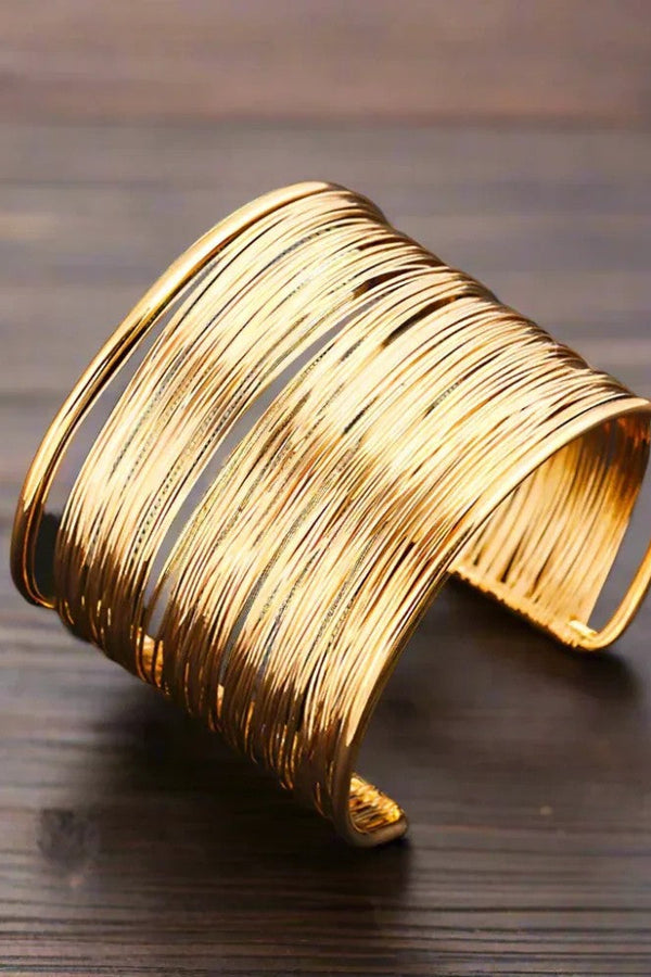 Pulseira de ouro retrô