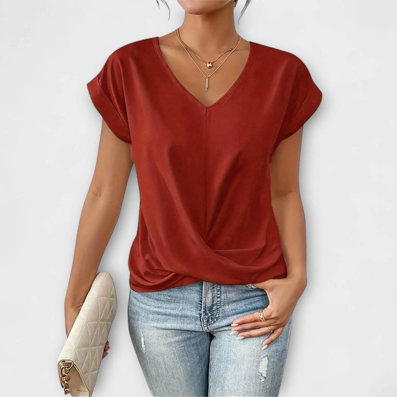 Eloise - V-Ausschnitt Top