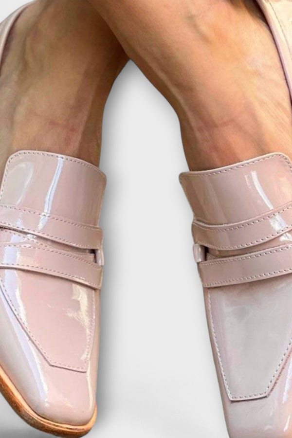 Elaine - Glänzende Loafers