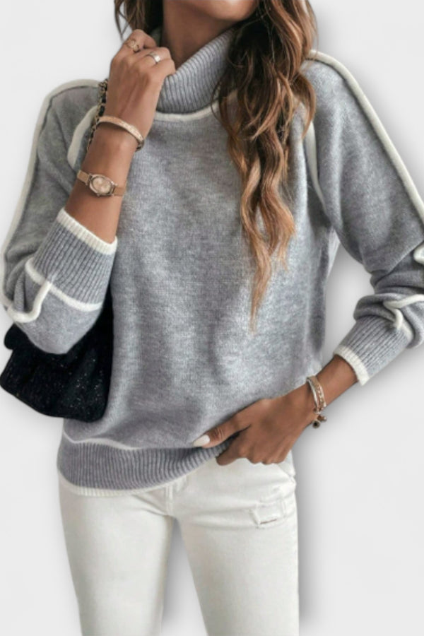 Aurora - Lässiger Rollkragenpullover