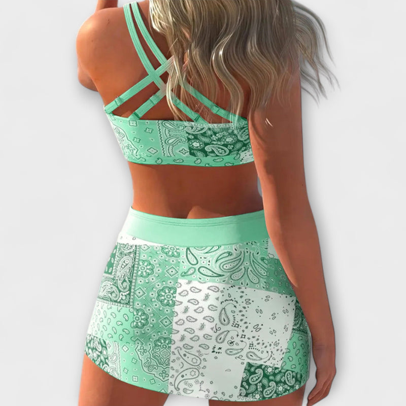 Pauline - Rock-Bikini mit Schleifen-Detail