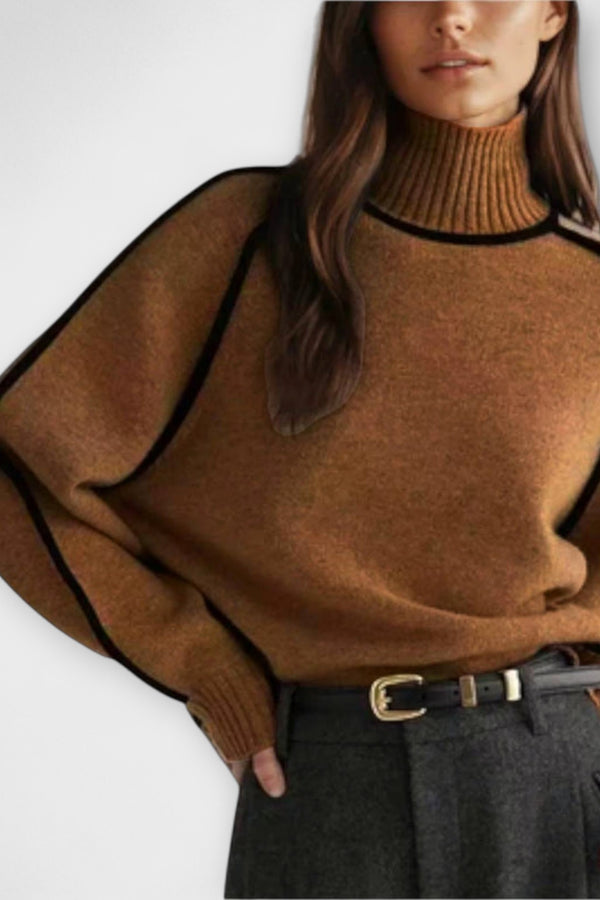 Emilie - Weicher & eleganter Rollkragenpullover
