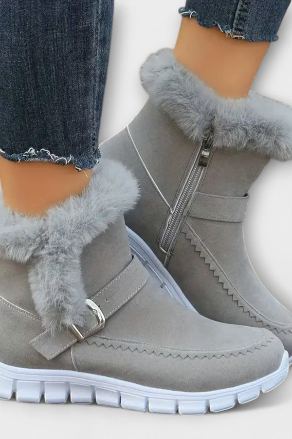 Warm gefütterte Chelsea-Stiefel