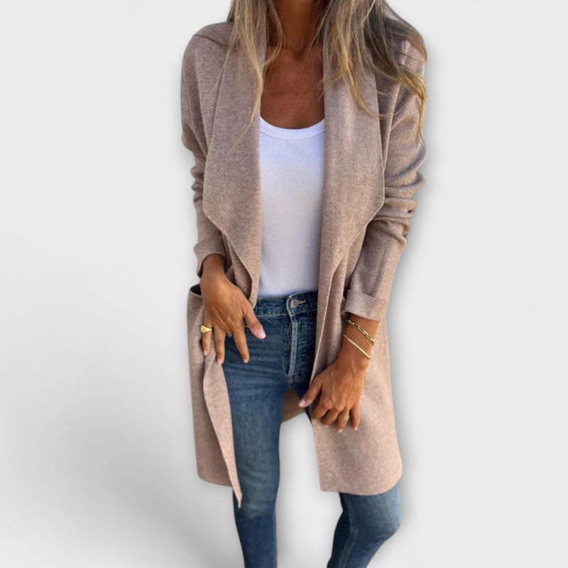 Eliane - Eleganter Longline-Cardigan