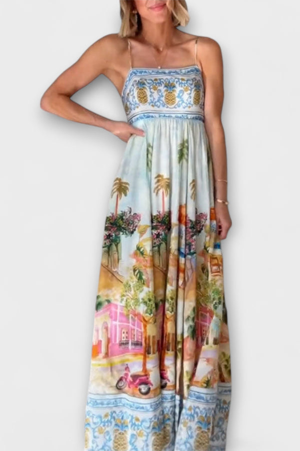 Lumen - Aracati Multicolor Maxikleid