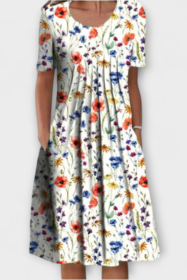 Emelie – Schickes Schichtkleid mit Bauchkontrolle