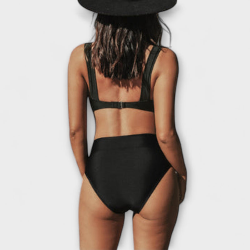 Jane - Klassischer Hochgeschnittener Bikini