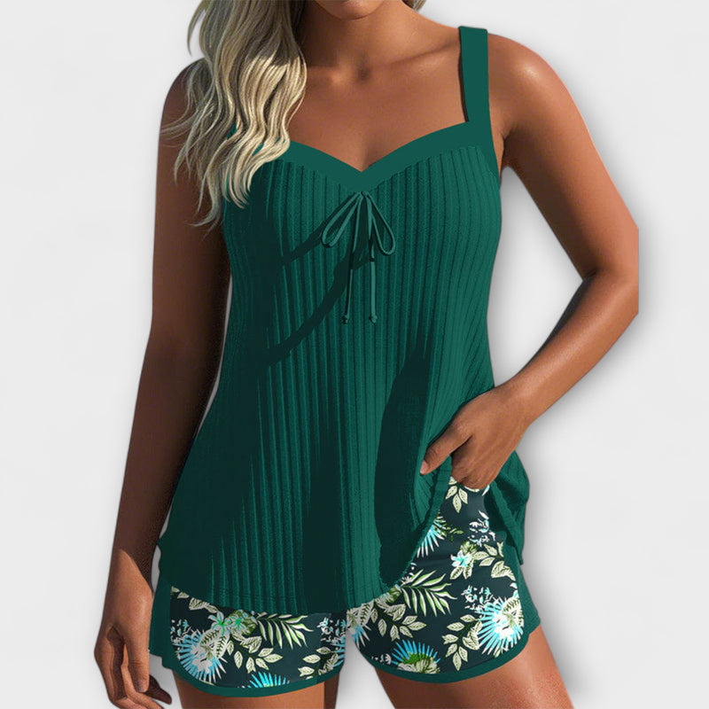 Teresa - Gestreifetes Strand-Outfit