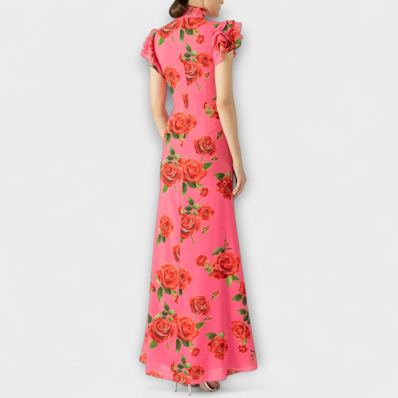 Luna - Maxikleid mit floralem Druck