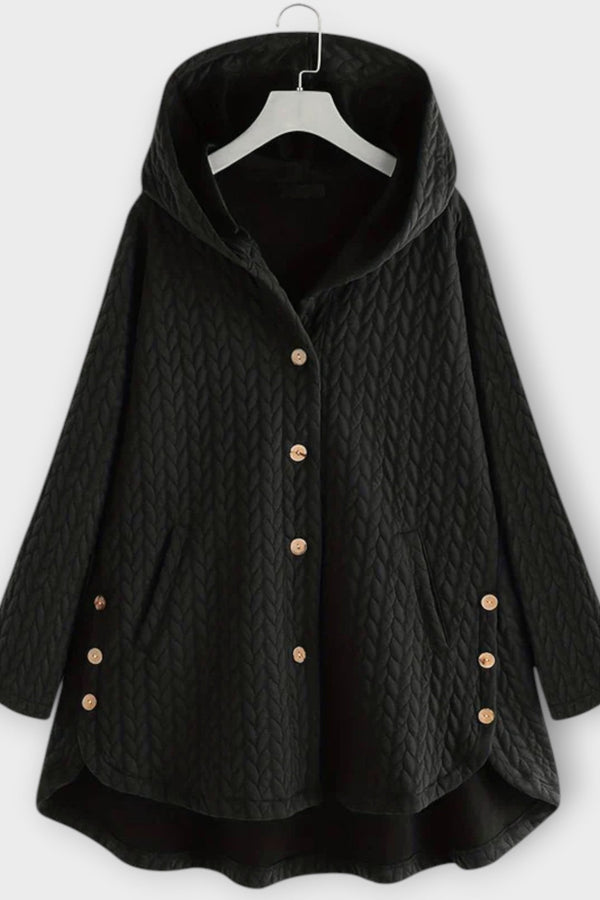 Leslie - Warme Button-Up Jacke
