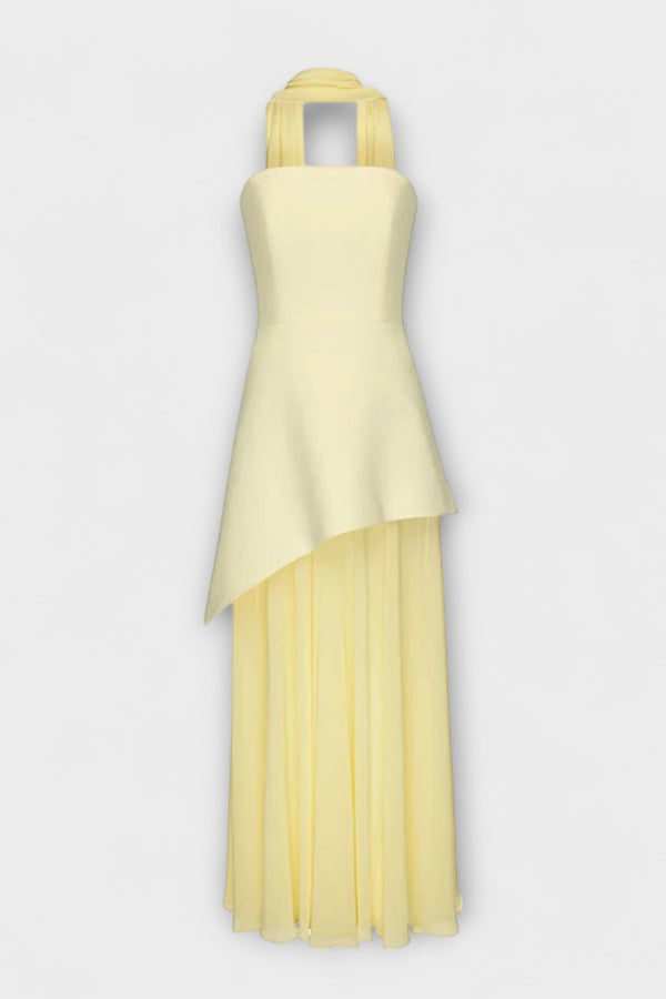 Goldie - Maxikleid aus Chiffon